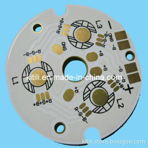 Single-Sided Aluminum RGB LED PCB